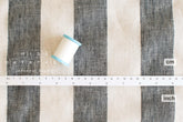 Japanese Fabric Shokunin Collection Yarn-dyed Herringbone Linen and Cotton - 50cm